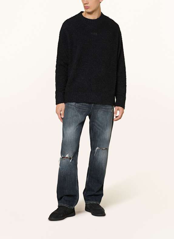 HUGO Pullover SANOU SCHWARZ