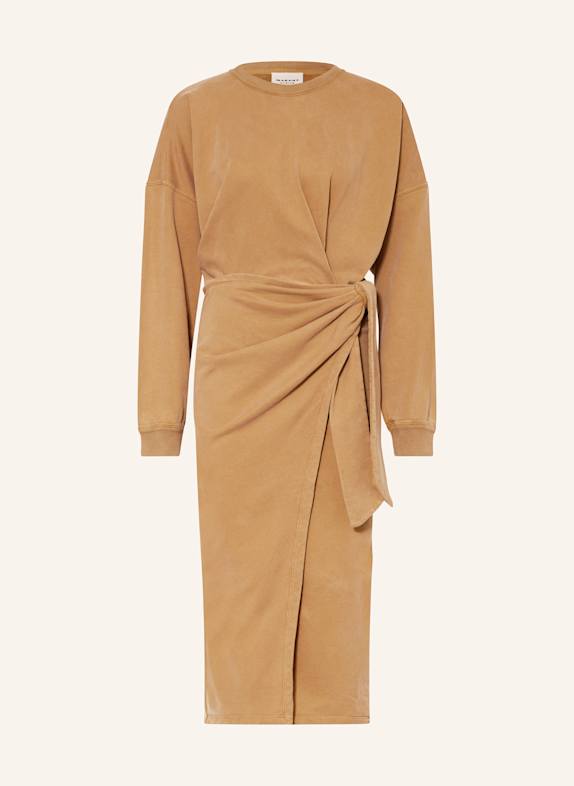 MARANT ÉTOILE Sweatkleid SANDRINA COGNAC