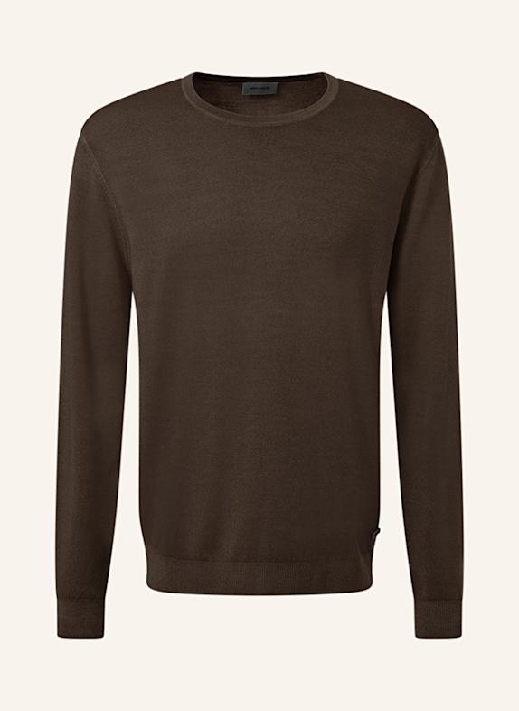 pierre cardin Pullover DUNKELBRAUN