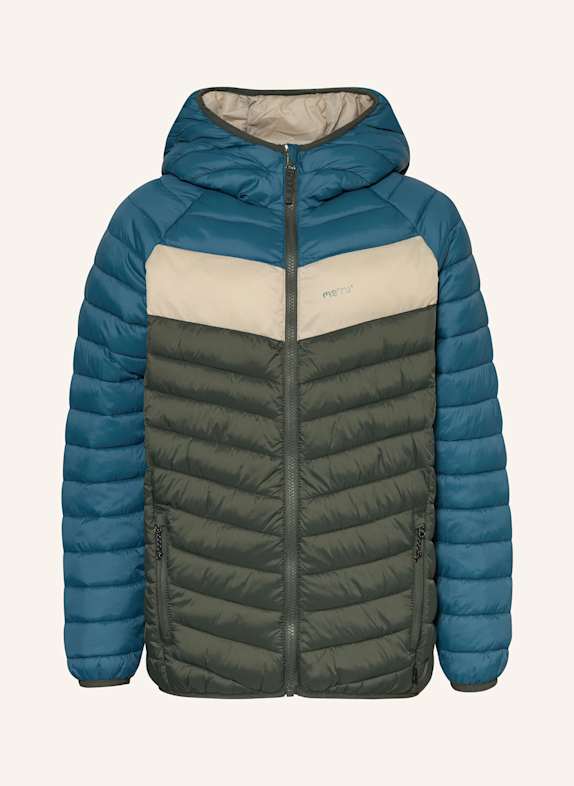 me°ru' Kurtka pikowana VILLARICA TURKUSOWY/ BEŻOWY/ CIEMNOZIELONY