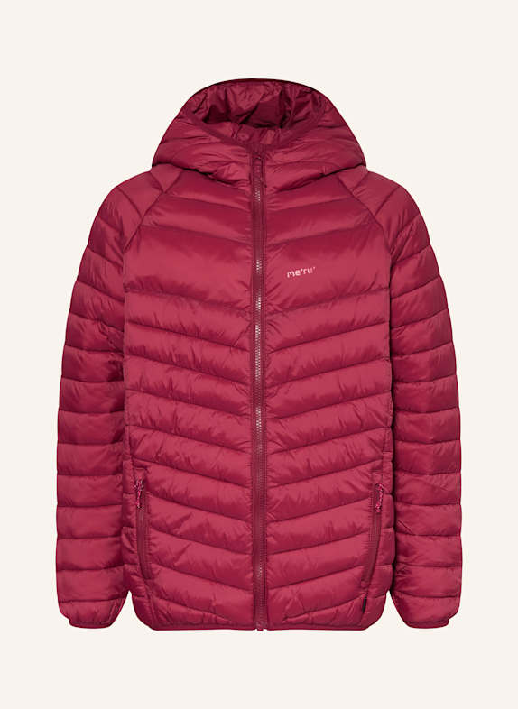 me°ru' Kurtka pikowana VILLARICA CIEMNOCZERWONY