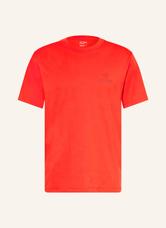 ARC'TERYX T-shirt KRAGG ORANGE FONCÉ