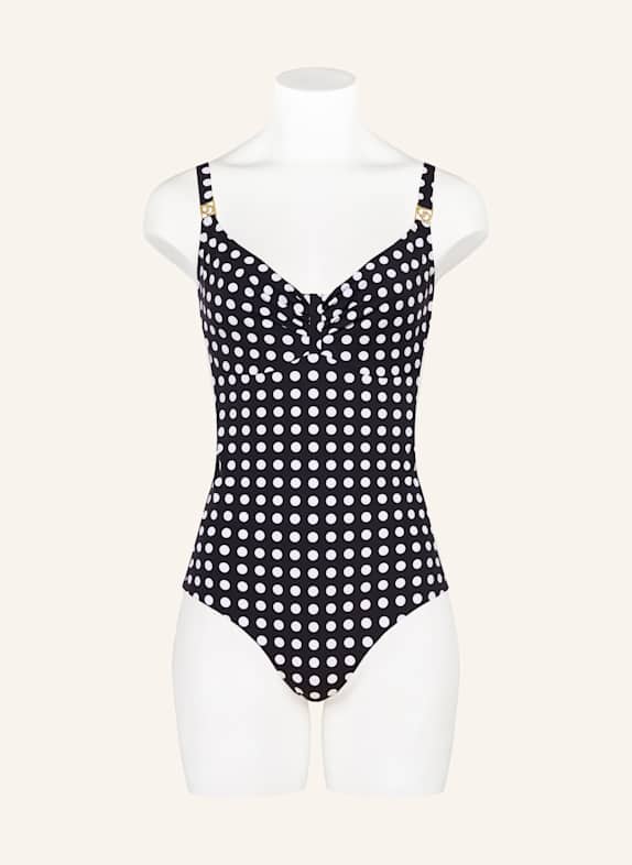 CHANTELLE Bikini met beugel SAUVAGE WIT / ZWART