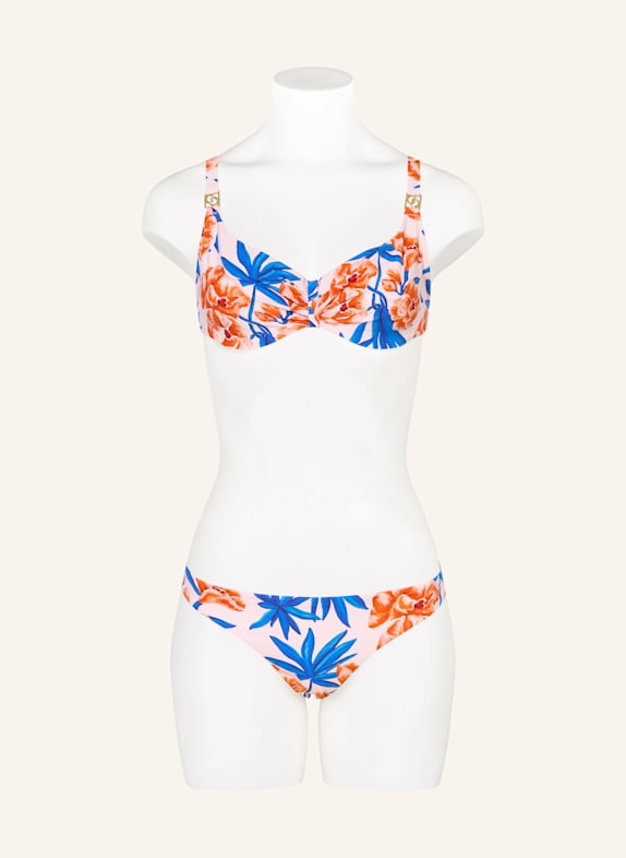 CHANTELLE Bikini top met beugels SAUVAGE ROSE CLAIR / ROOD / BLAUW