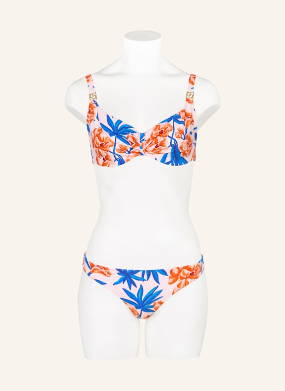 CHANTELLE Basic bikinibroekje SAUVAGE ROSE CLAIR / BLAUW / ROOD