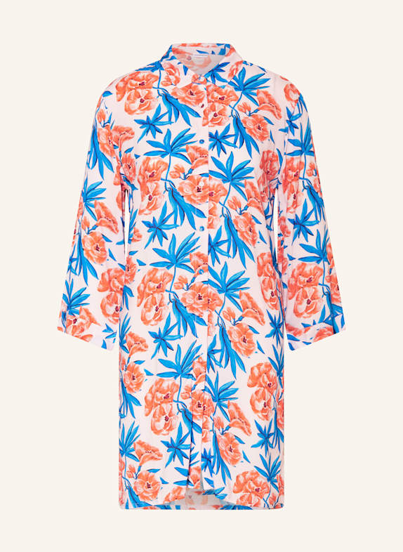 CHANTELLE Hemdblusenkleid PASSIONATE HELLROSA / TÜRKIS / ORANGE