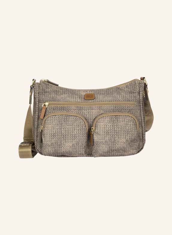 BRIC'S Umhängetasche X-BAG BRAUN