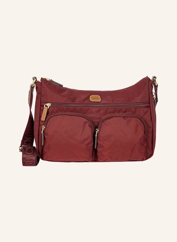 BRIC'S Umhängetasche X-BAG DUNKELROT