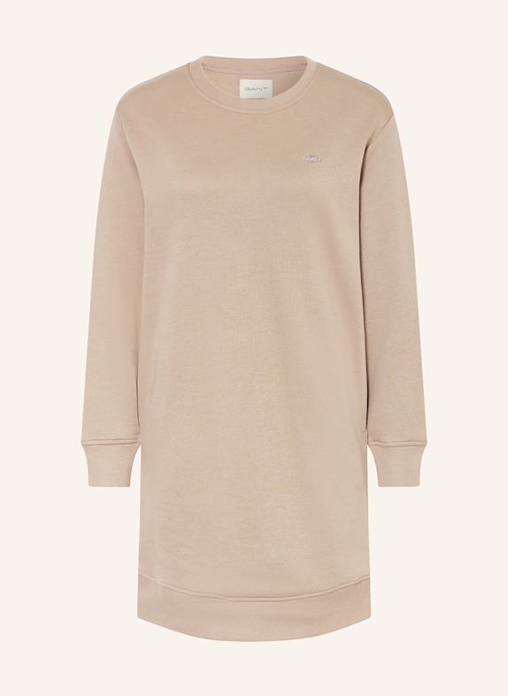 GANT Sweatkleid TAUPE