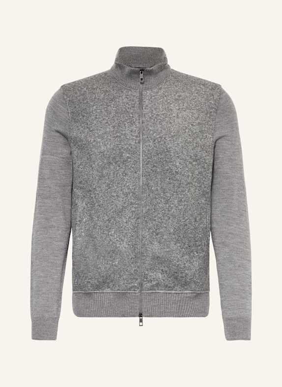MAERZ MUENCHEN Jacke im Materialmix GRAU