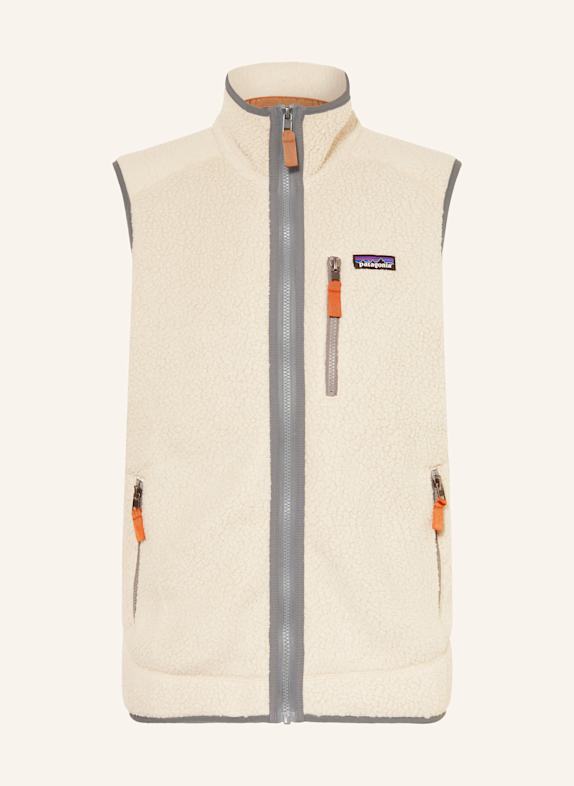 patagonia Fleeceweste RETRO PILE CREME