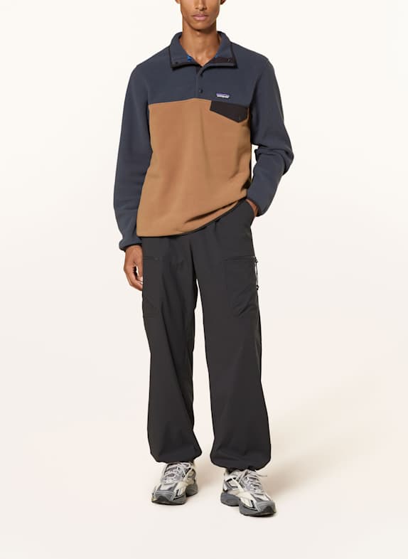 patagonia Fleecepullover SYNCHILLA ® SNAP-T® GRAU / HELLBRAUN