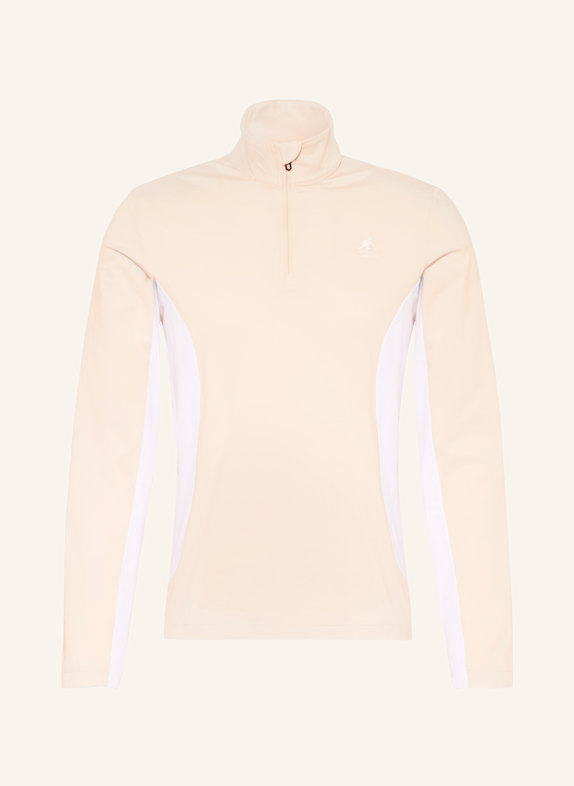 J.LINDEBERG Midlayer KREMOWY/ BIAŁY