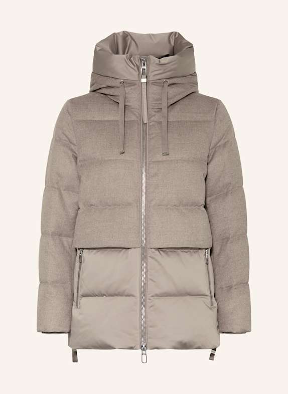 DUNO Daunenjacke KEIKO HELLGRAU