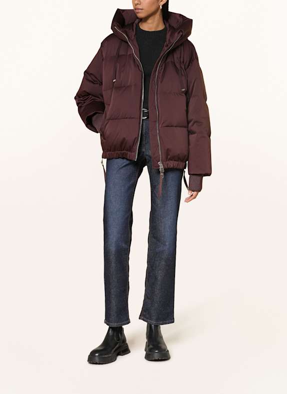 DUNO Daunenjacke HEKA DUNKELBRAUN