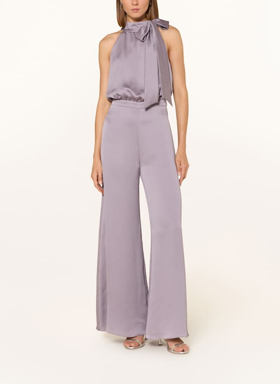 SWING Jumpsuit aus Satin mit Schluppe HELLLILA