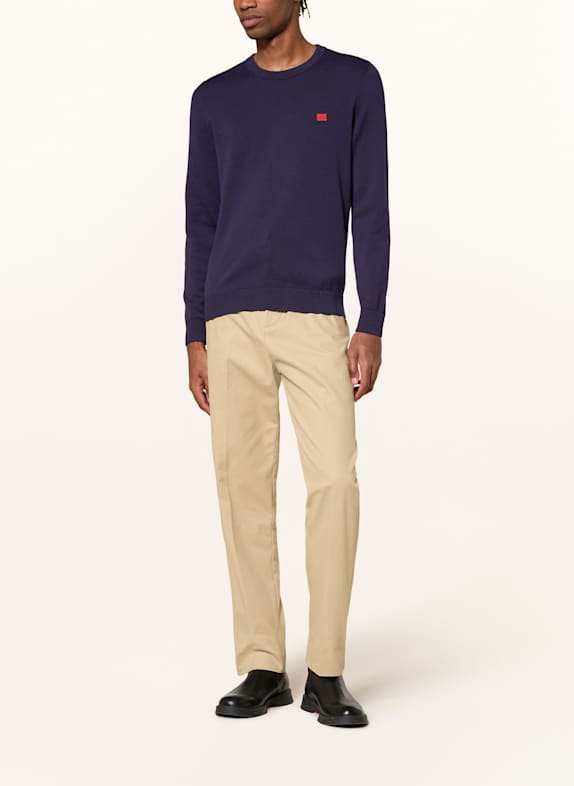 HUGO Pullover SAN CASSIUS DUNKELBLAU