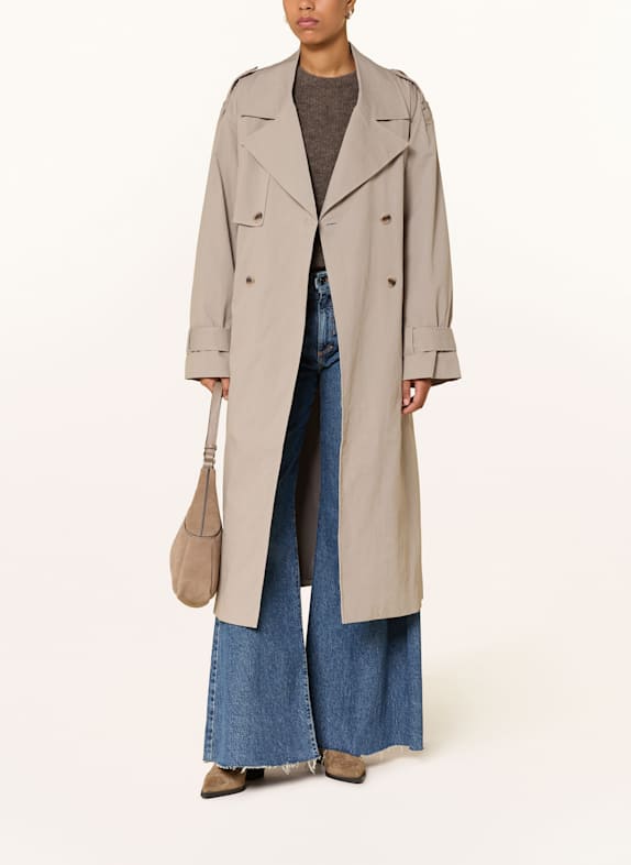 Y.A.S. Trenchcoat GRAU