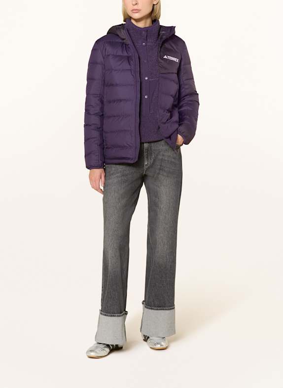 adidas TERREX Daunenjacke MULTI LIGHT DOWN CLIMAWARM DUNKELLILA