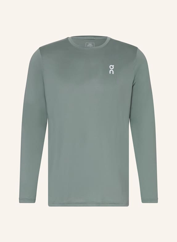On Laufshirt CORE LONG-T GRÜN