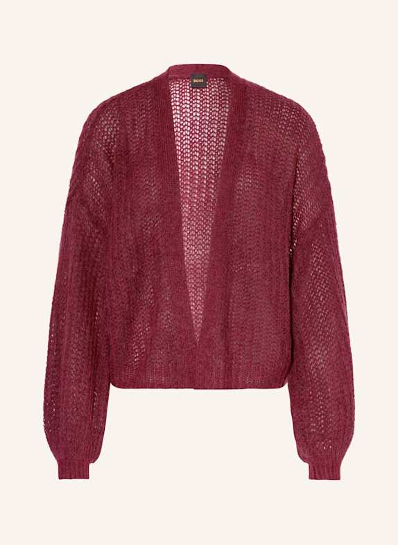 BOSS Strickhülle FURGOVIA DUNKELROT