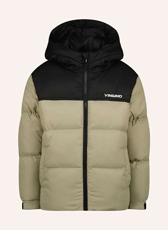 VINGINO Steppjacke THORTER BEIGE / SCHWARZ
