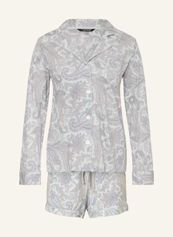 Nastavení ochrany osobních údajů Pyžamo TMAVĚ MODRÁ/ SVĚTLE FIALOVÁ/ TYRKYSOVÁ