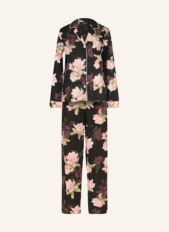 Youth Sportstyle T-Shirt Pajamas BLACK/ GREEN/ LIGHT RED