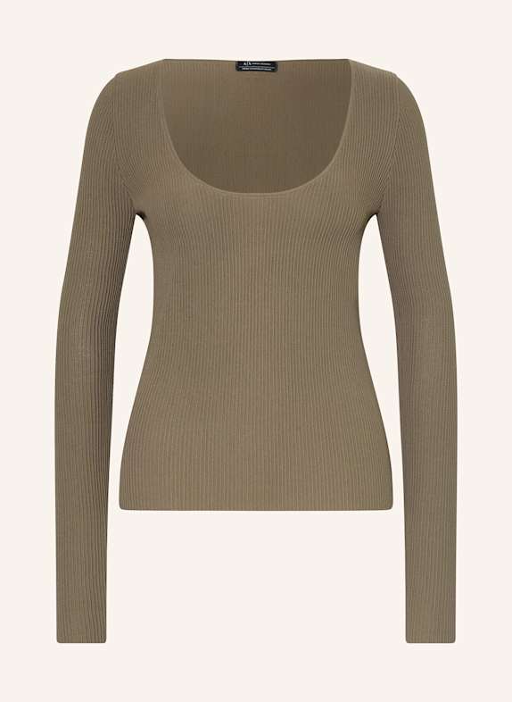 ARMANI EXCHANGE Pullover TAUPE