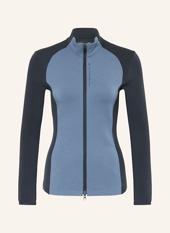 J.LINDEBERG Mid-layer jacket DARK BLUE/ LIGHT BLUE