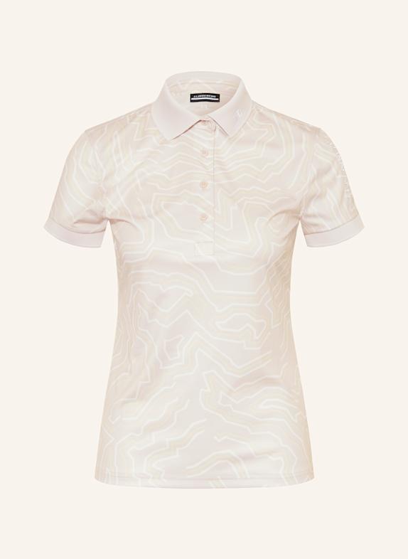 J.LINDEBERG Performance polo shirt CREAM/ WHITE