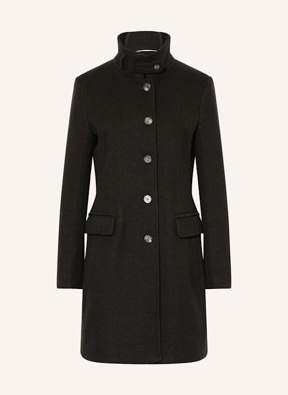 CINQUE CIASTRO coat BLACK