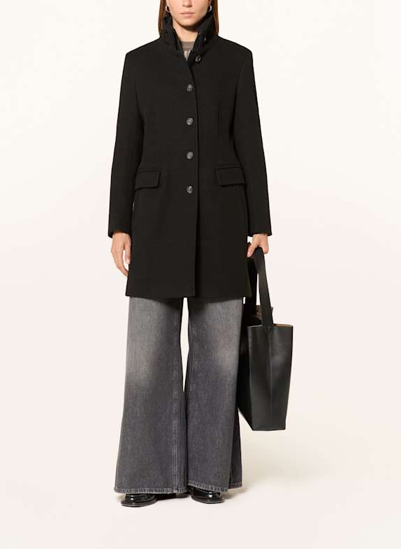 CINQUE Kabát CIASTRO ČERNÁ