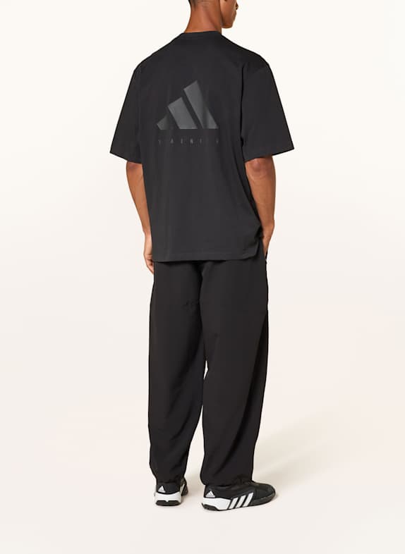 adidas T-shirt POWER OVERSIZE ZWART