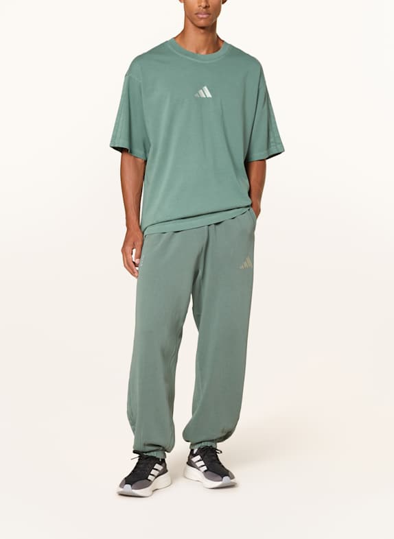 adidas Joggingbroek ALL SZN FRENCH TERRY WASHED LOOSE GROEN