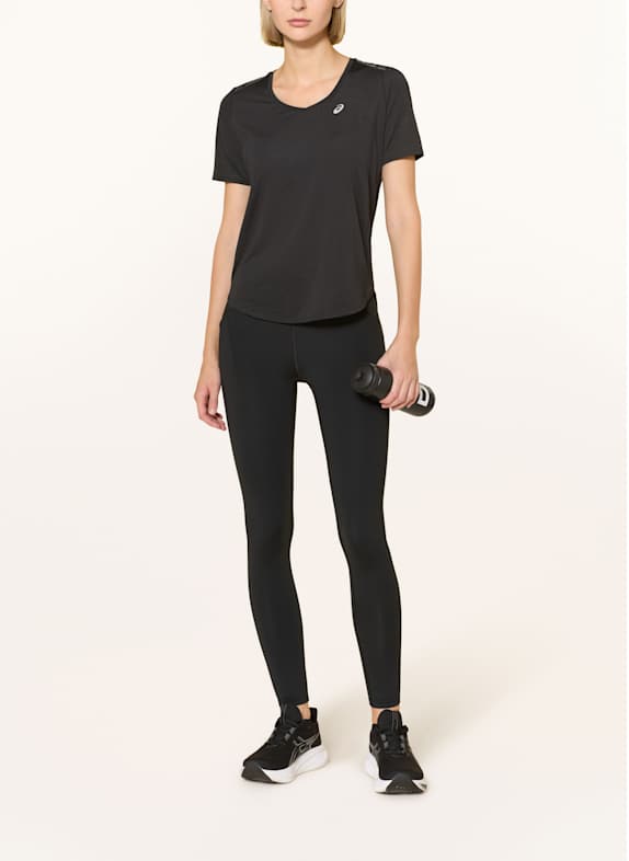 ASICS Lauf-Tights ROAD WINTER HIGH WAIST SCHWARZ