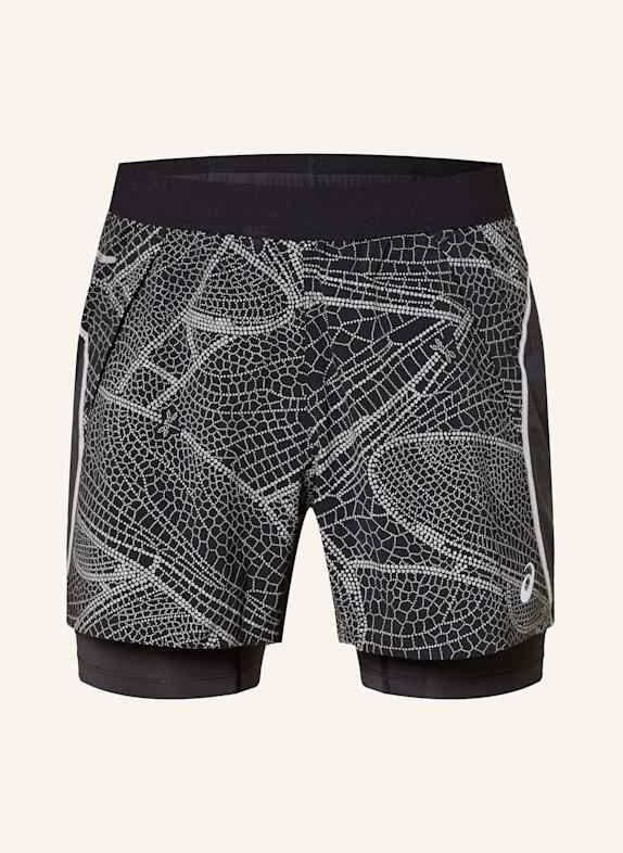 ASICS 2-in-1-Laufshorts LIMITED SERIES LITE-SHOW SCHWARZ / GRAU