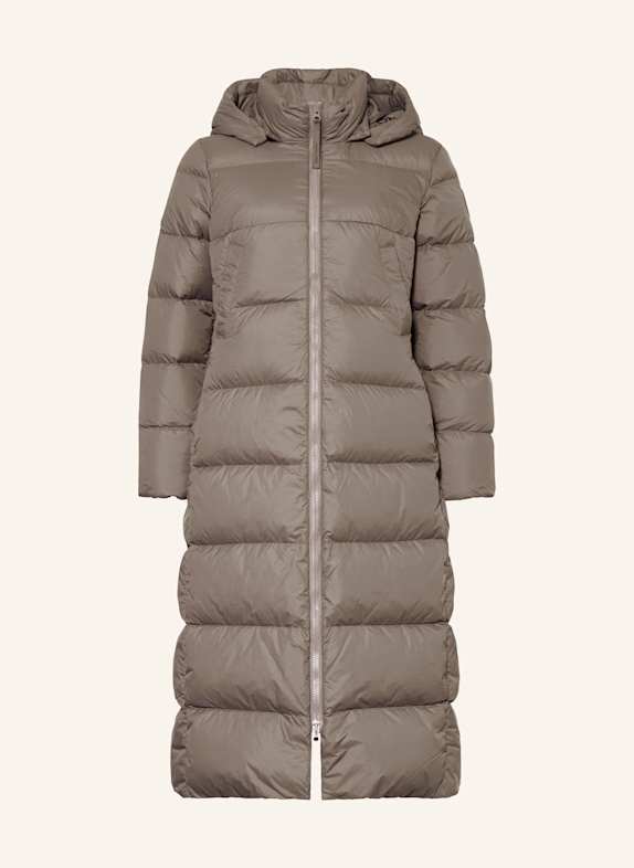 CANADA GOOSE Daunenmäntel MYSTIQUE mit abnehmbarer Kapuze TAUPE