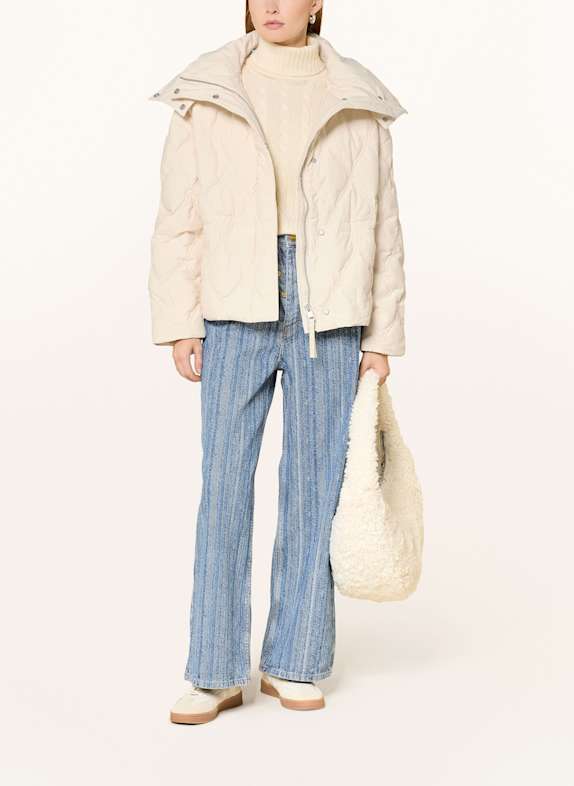 CANADA GOOSE Daunenjacke ALESSIA mit abnehmbarer Kapuze ECRU