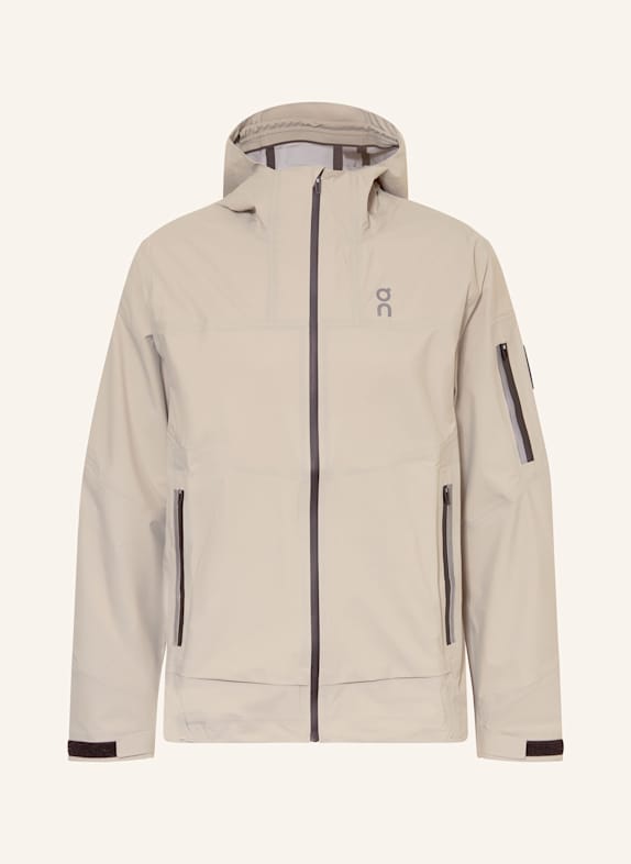 On TREK outdoor jacket BEIGE