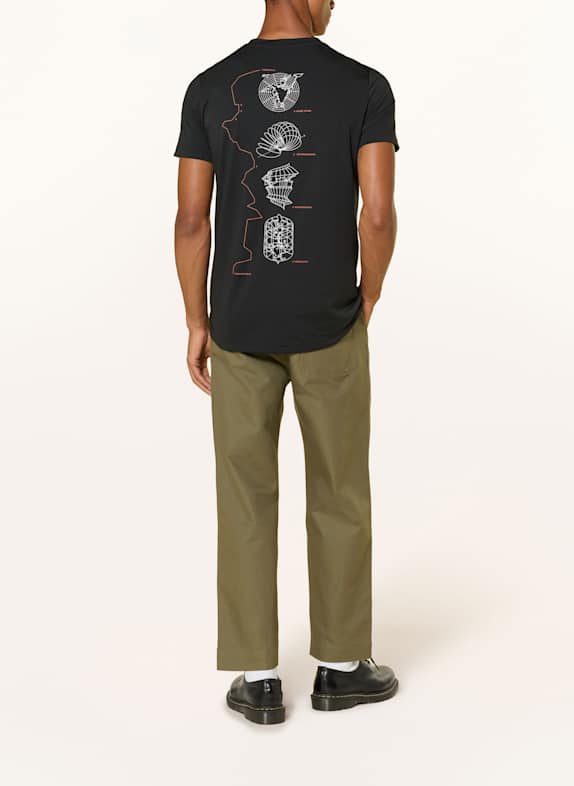 MAMMUT T-shirt MOUNTAIN EIGER ZWART