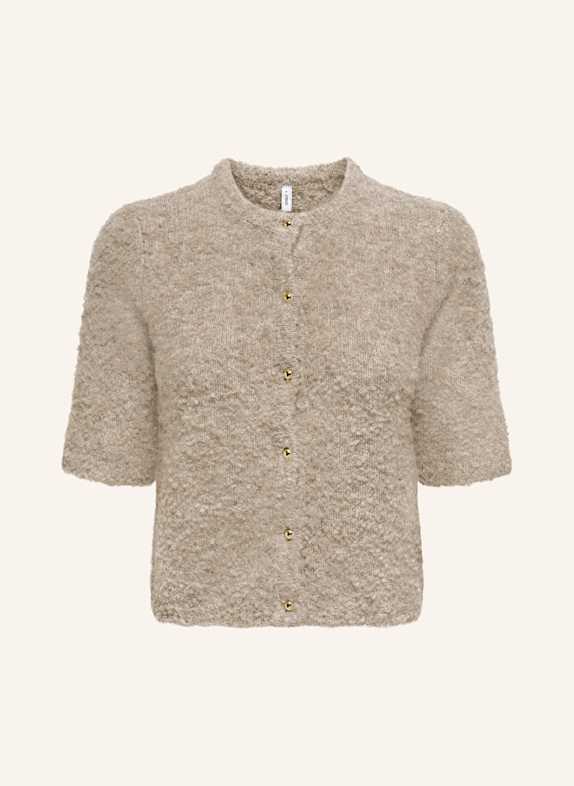 ONLY Strickjacke HELLBRAUN