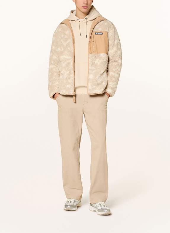 Columbia WINTER PASS™ Fleecejas, omkeerbaar CRÈME / BEIGE