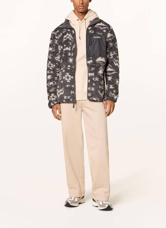 Columbia WINTER PASS™ Fleecejas, omkeerbaar GRIJS / WIT