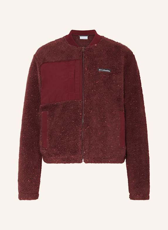 Columbia Fleecejacke STELLAR PATH™ DUNKELROT