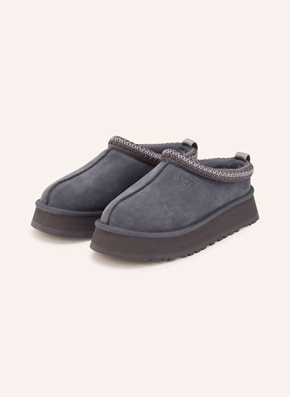 UGG Plateau-Pantoletten TAZZ GRAU