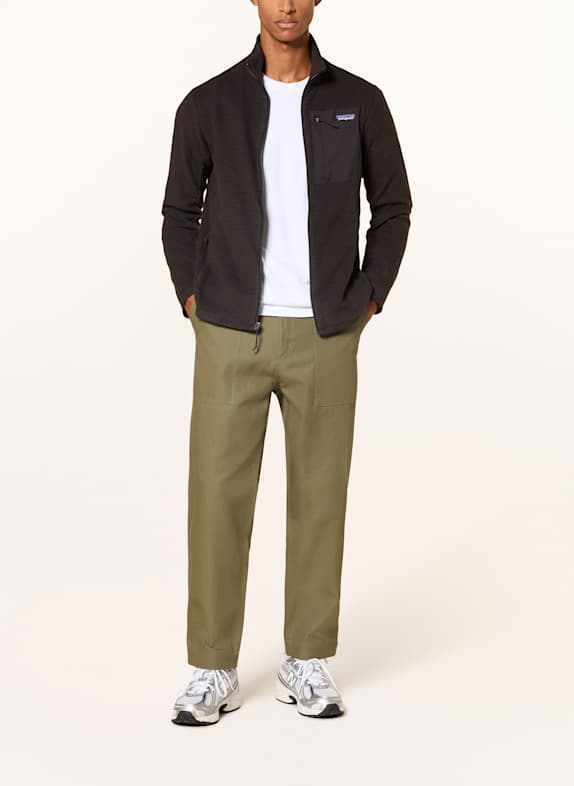 patagonia Fleecejacke R1® AIR SCHWARZ