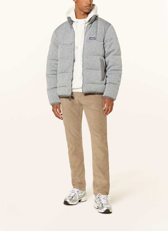 patagonia Donsjack REVERSIBLE DOWN BETE SWEATER™ GRIJS