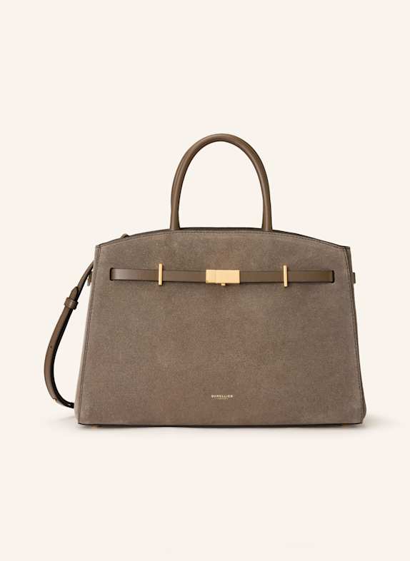 DEMELLIER HUDSON handbag DARK GRAY