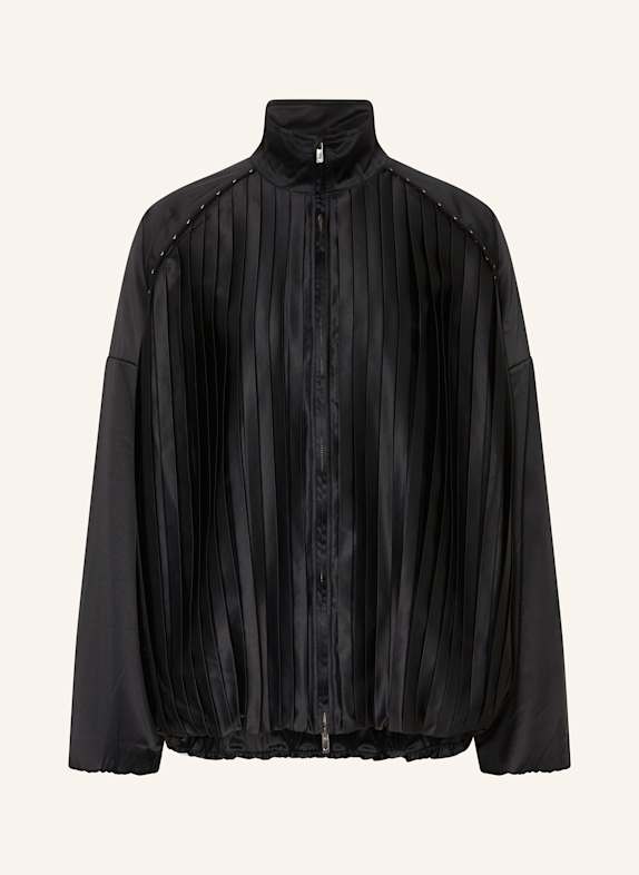 Nike Oversized-Trainingsjacke SPORTSWEAR COLLECTION mit Plissees SCHWARZ